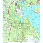 United States Geological Survey Jacksonville South, NC (1997, 24000-Scale) digital map
