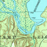 United States Geological Survey Jacksonville South, NC (1997, 24000-Scale) digital map