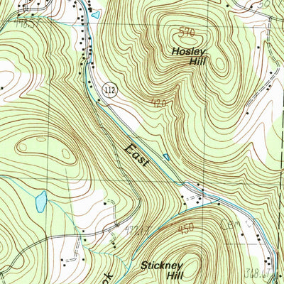 United States Geological Survey Jacksonville, VT (1987, 24000-Scale) digital map