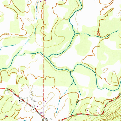 United States Geological Survey Jacksonville West, AL (1956, 24000-Scale) digital map