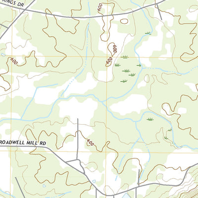 United States Geological Survey Jacksonville West, AL (2020, 24000-Scale) digital map