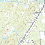 United States Geological Survey Jacksonville West, AL (2020, 24000-Scale) digital map