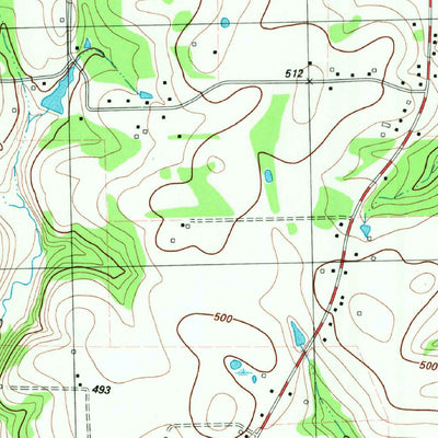 United States Geological Survey Jacksonville West, TX (1982, 24000-Scale) digital map