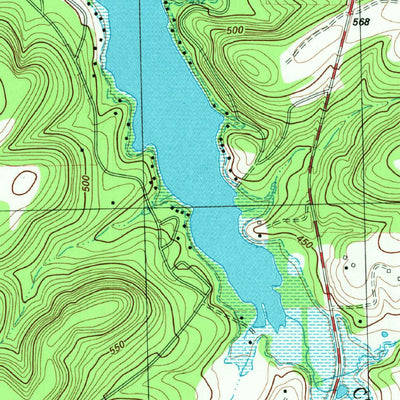 United States Geological Survey Jacksonville West, TX (1982, 24000-Scale) digital map