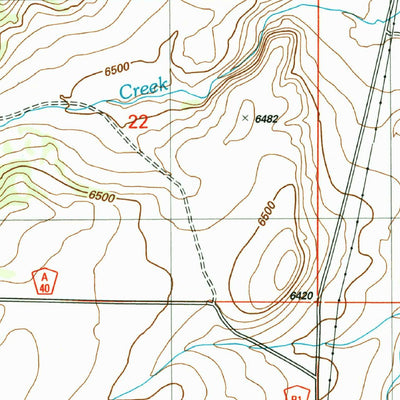 United States Geological Survey Jacob Spring, NM (2004, 24000-Scale) digital map
