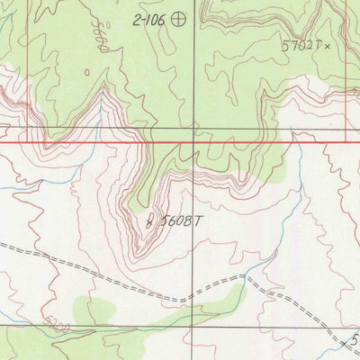 United States Geological Survey Jacobs Chair, UT (1996, 24000-Scale) digital map