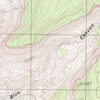 United States Geological Survey Jacobs Chair, UT (1996, 24000-Scale) digital map