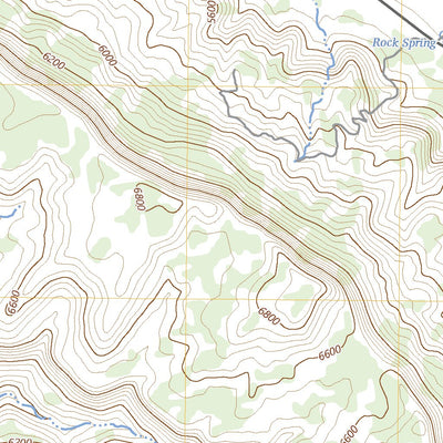 United States Geological Survey Jacobs Chair, UT (2023, 24000-Scale) digital map