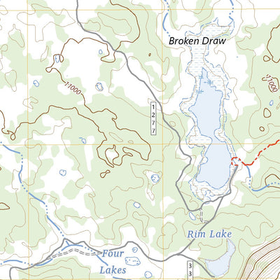 United States Geological Survey Jacobs Reservoir, UT (2023, 24000-Scale) digital map