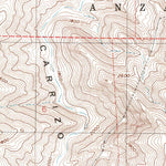 United States Geological Survey Jacumba, CA (1997, 24000-Scale) digital map