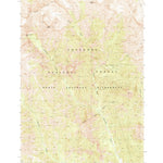 United States Geological Survey Jaggar Peak, WY (1989, 24000-Scale) digital map