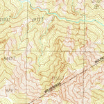 United States Geological Survey Jaggar Peak, WY (1989, 24000-Scale) digital map
