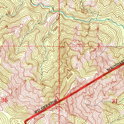 United States Geological Survey Jaggar Peak, WY (1991, 24000-Scale) digital map