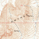 United States Geological Survey Jake Creek Mountain, NV (1965, 24000-Scale) digital map