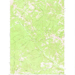 United States Geological Survey Jakie Creek, MT (1970, 24000-Scale) digital map