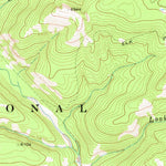 United States Geological Survey Jakie Creek, MT (1970, 24000-Scale) digital map