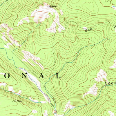 United States Geological Survey Jakie Creek, MT (1970, 24000-Scale) digital map