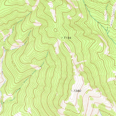United States Geological Survey Jakie Creek, MT (1970, 24000-Scale) digital map