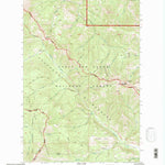 United States Geological Survey Jakie Creek, MT (1995, 24000-Scale) digital map