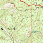 United States Geological Survey Jakie Creek, MT (1995, 24000-Scale) digital map