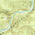 United States Geological Survey Jam Up Cave, MO (1968, 24000-Scale) digital map