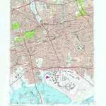 United States Geological Survey Jamaica, NY (1979, 24000-Scale) digital map