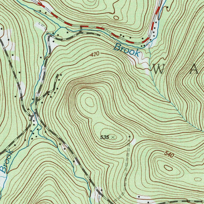 United States Geological Survey Jamaica, VT (1997, 24000-Scale) digital map