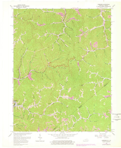 United States Geological Survey Jamboree, KY-VA (1963, 24000-Scale) digital map
