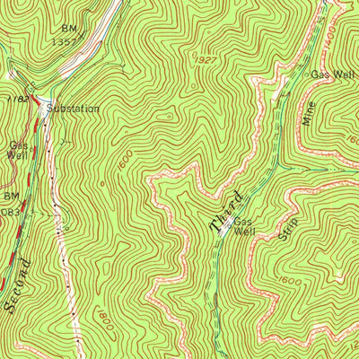 United States Geological Survey Jamboree, KY-VA (1963, 24000-Scale) digital map