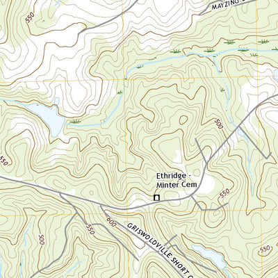 United States Geological Survey James, GA (2020, 24000-Scale) digital map