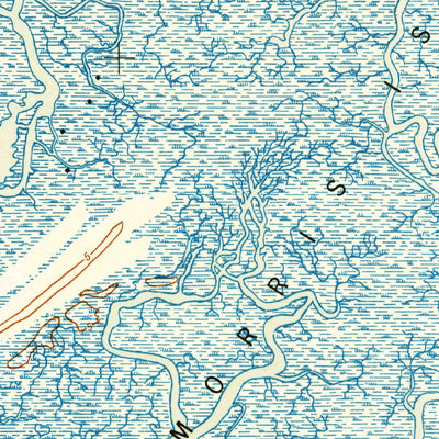 United States Geological Survey James Island, SC (1943, 24000-Scale) digital map