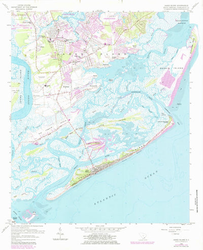 United States Geological Survey James Island, SC (1959, 24000-Scale) digital map