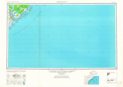 United States Geological Survey James Island, SC (1968, 250000-Scale) digital map