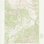 United States Geological Survey James Peak, UT (1955, 24000-Scale) digital map