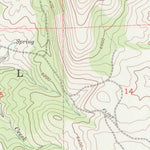 United States Geological Survey James Peak, UT (1955, 24000-Scale) digital map