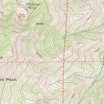 United States Geological Survey James Peak, UT (1955, 24000-Scale) digital map