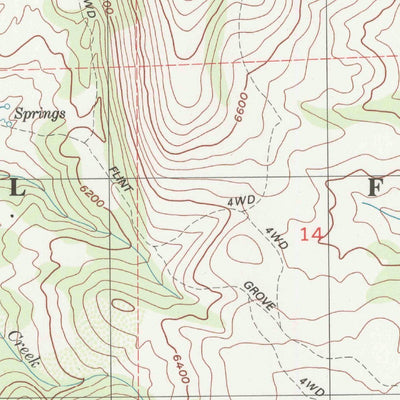 United States Geological Survey James Peak, UT (1991, 24000-Scale) digital map
