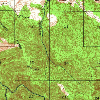 United States Geological Survey Jamesburg, CA (1939, 62500-Scale) digital map