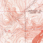 United States Geological Survey Jameson Lake SE, WA (1965, 24000-Scale) digital map
