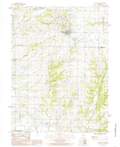 United States Geological Survey Jamesport, MO (1984, 24000-Scale) digital map