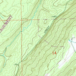 United States Geological Survey Jamestown, AL-GA (1967, 24000-Scale) digital map