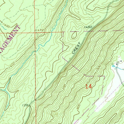 United States Geological Survey Jamestown, AL-GA (1967, 24000-Scale) digital map