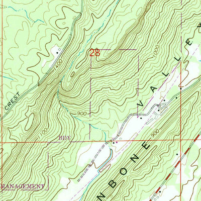 United States Geological Survey Jamestown, AL-GA (1967, 24000-Scale) digital map