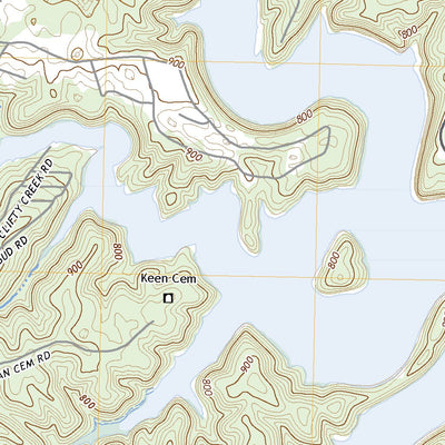 United States Geological Survey Jamestown, KY (2022, 24000-Scale) digital map