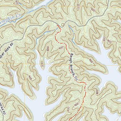 United States Geological Survey Jamestown, KY (2022, 24000-Scale) digital map