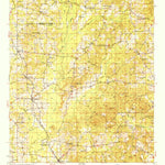 United States Geological Survey Jamestown, LA (1949, 62500-Scale) digital map