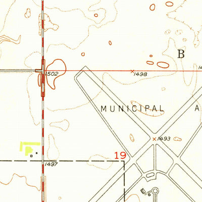 United States Geological Survey Jamestown, ND (1951, 24000-Scale) digital map