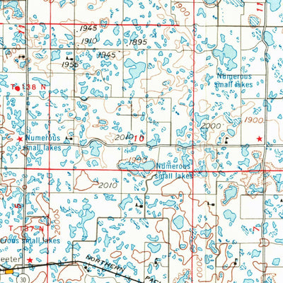 United States Geological Survey Jamestown, ND (1953, 250000-Scale) digital map