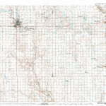 United States Geological Survey Jamestown, ND (1986, 100000-Scale) digital map