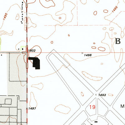 United States Geological Survey Jamestown, ND (1990, 24000-Scale) digital map